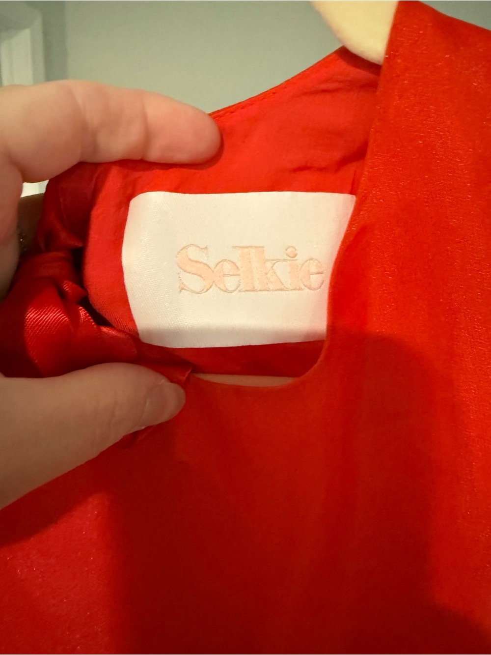 Selkie Red Midi Dress - Picture 3 of 5